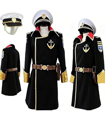 Amazon.co.jp: 宇宙戦艦ヤマト 沖田十三 艦長 コスプレ衣装 帽付き